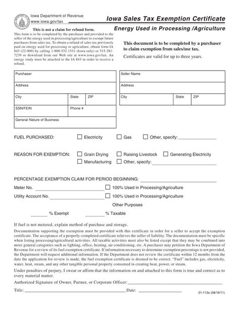 Iowa Resale Certificate Form ≡ Fill Out Printable Pdf Forms Online