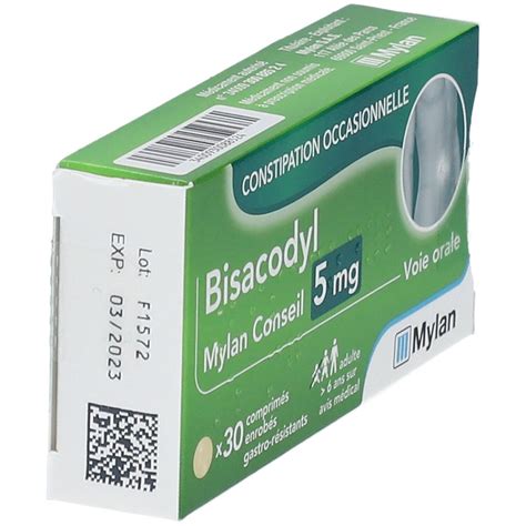 Bisacodyl Mylan Conseil Mg Pc S Redcare Pharmacie