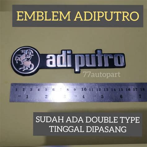 Jual Emblem Logo Karoseri Adiputro Shopee Indonesia