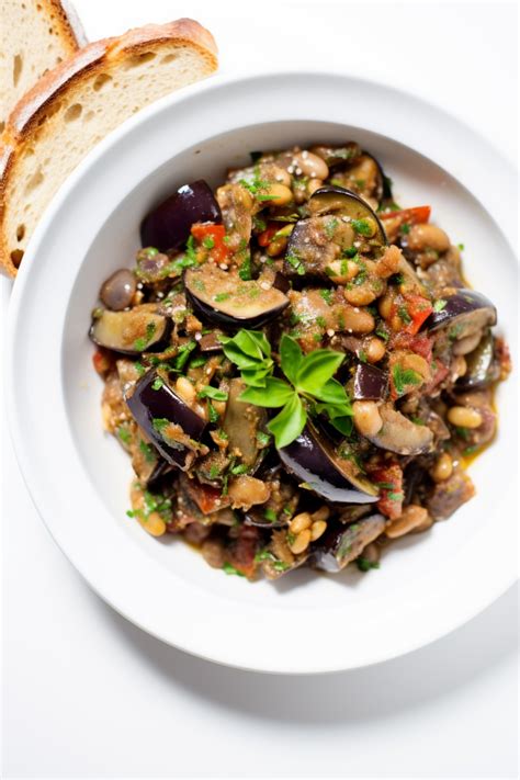 Sicilian Caponata With Eggplant Capers And Pine Nuts Cooking