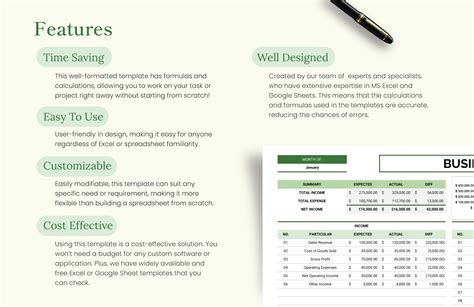 Business Finance Template - Download in Excel, Google Sheets | Template.net