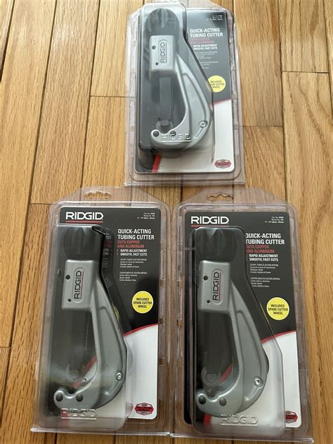 3 RIDGID QUICK ACTING TUBING CUTTER 31632 EBay