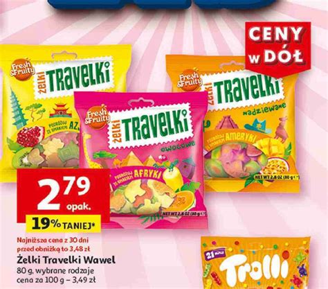 Żelki smak azji Wawel travelki cena promocje opinie sklep