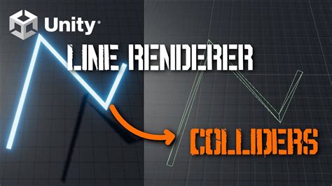 How To Generate Colliders For Line Renderers Unity Tutorial Youtube