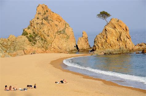 Tossa De Mar Beach Barcelona S Environs Pictures Spain In