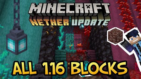 EVERY Minecraft 1 16 Nether Block Items YouTube