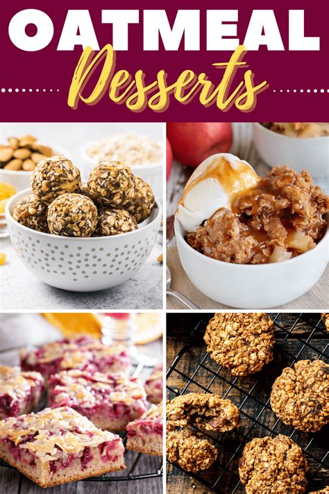 20 Best Oatmeal Desserts Easy Recipes Insanely Good