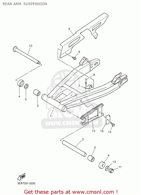 Yamaha Xjr1300 2002 5eaw Norway 1a5ea 300e2 Rear Arm Suspension Buy