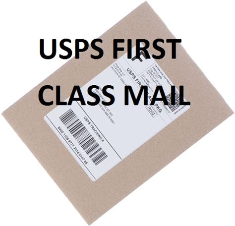 USPS First Class Shipping Label