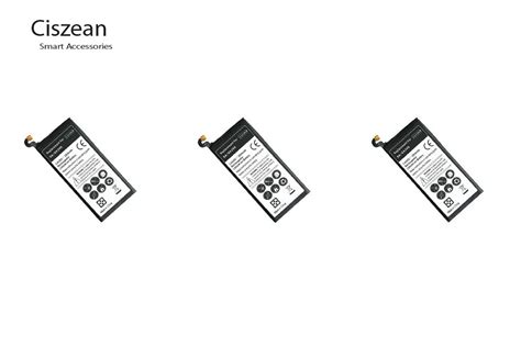 3pcs/lot 2850mAh EB BG920ABE 3.85VDC Replacement Li ion Battery For Samsung Galaxy S6 G9200 ...