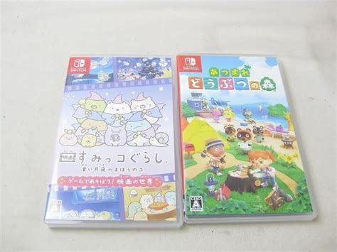 【やや傷や汚れあり】【同梱可】中古品 ゲーム Nintendo Switch ニンテンドースイッチ ソフト あつまれ どうぶつの森 映画