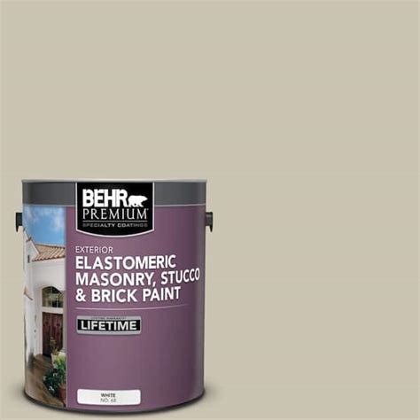 Behr Premium Gal N Dune Grass Elastomeric Masonry Stucco And