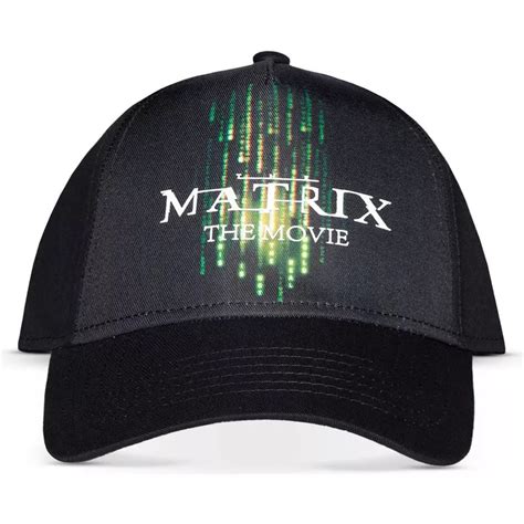 Gorra Curva Negra Snapback The Matrix De Difuzed Caphunters Es