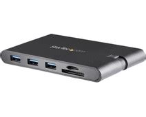 Startech Usb C Naar HDMI VGA Ethernet En SD Kaartlezer Converter