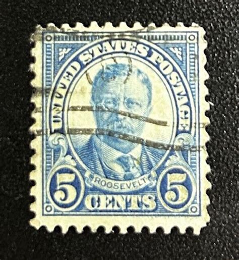 Roosevelt Scott C Very Rare Stamp With Unique Transformation On