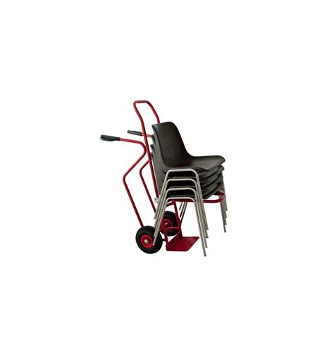 Diable Porte Chaises Empilables Kg Roues Pneumatiques