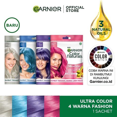 Garnier Hair Ultra Color All Complete Shades Sachet 30 Ml Kesehatan