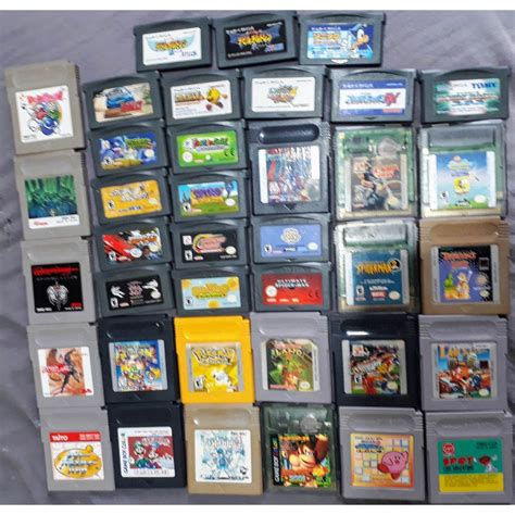 Jogos Originais Para Gameboy Classic Color Advance LOTE A