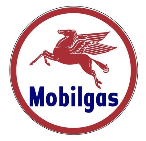 Mobilgas Pegasus Metal Advertising Sign Powder Coated 4 Sizes Usa