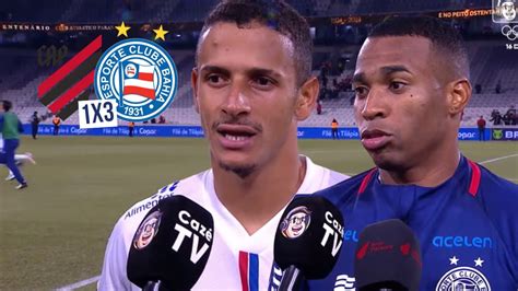 DERAM A REAL VEJA O QUE OS JOGADORES DO BAHIA DISSERAM APÓS TRIUNFO