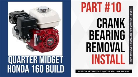 How To Build A Fast Honda GX 160 Quarter Midget Engine From Start To