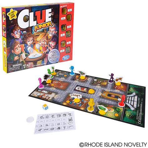 Hasbro Clue Junior Game Toys Unique