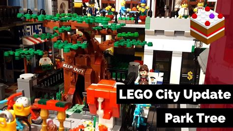 Lego City Update 7 Park Tree Youtube