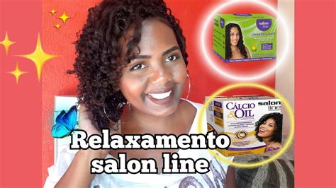 COMO RELAXAR O CABELO EM CASA RELAXAMENTO SALON LINE YouTube