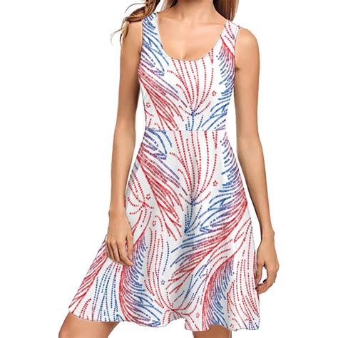 Summer Saving Clearance 2024 EAUFUM Plus Size Summer Dresses For Women