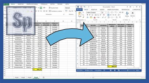 C Mo Exportar Una Tabla De Excel A Word Aprender Excel