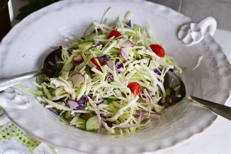 Lebanese Coleslaw Malfouf Salad Maureen Abood