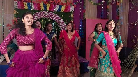 Group Dance By All Cousins On Sangeet Mehendi Ceremony💃🔥 ️ Youtube