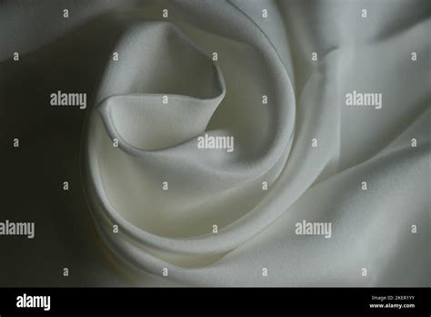 Pongee Original Chinese Silk Fabric Texture Stock Photo Alamy