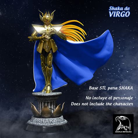 Stl Datei Saint Seiya Base Op Para Shaka De Virgo Base D Print