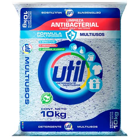 Detergente en polvo Util multiusos fuerza activa 10 kg Fénix El Super