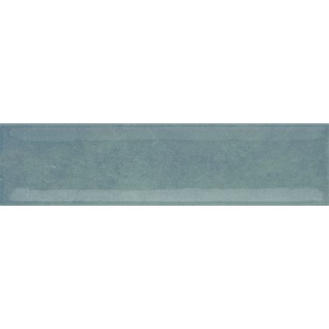 Emser Raku Ocean 3 In X 12 In Glossy Ceramic Brick Look Wall Tile 605