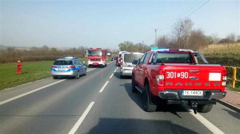 Tragiczny wypadek Nie żyje 41 letni motocyklista ZDJĘCIA