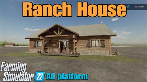 Ranch House Mod For All Platforms On Fs22 Youtube