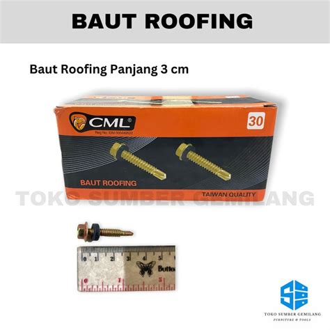 Jual Baut Roofing Sekrup Baja Ringan Sekrup Roofing CAMEL 30 Mm 500