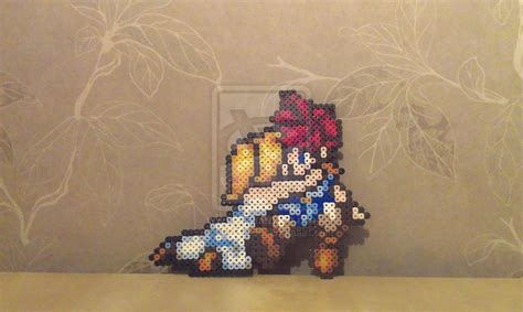 Hug Chrono Trigger Perler By RavenTezea On DeviantART Perler Bead