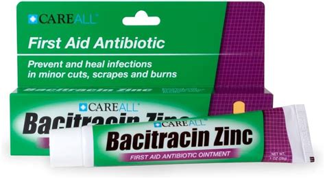 Buy 3 Pack CareALL 1oz Bacitracin Antibiotic Zinc Ointment First Aid