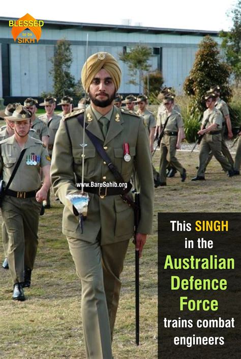 This Singh In The Australian Defence Force Trains Combat Engineers