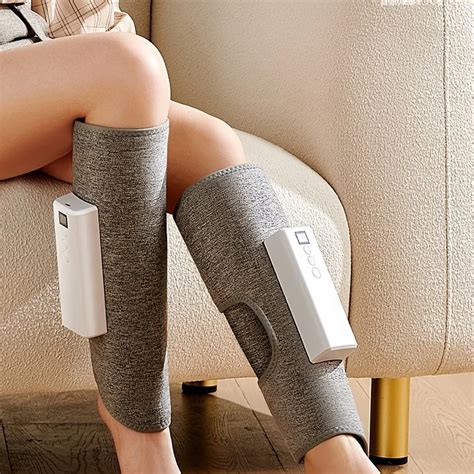 Leg Massager Multifunctional Leg Massager Exercise Fitness Calf Stretch Air Pressure Massage Hot