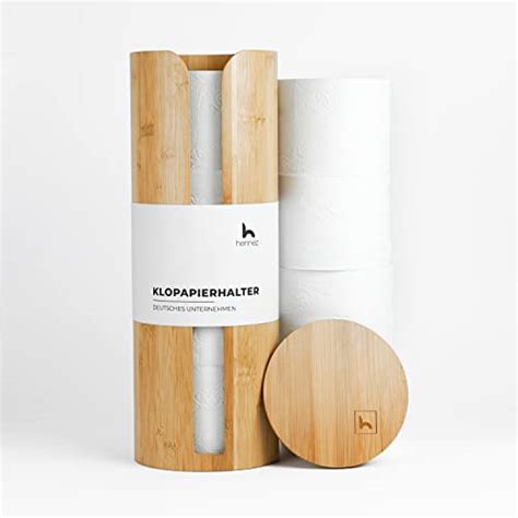 Hennez Toilet Paper Storage Toilet Paper Storage Bamboo