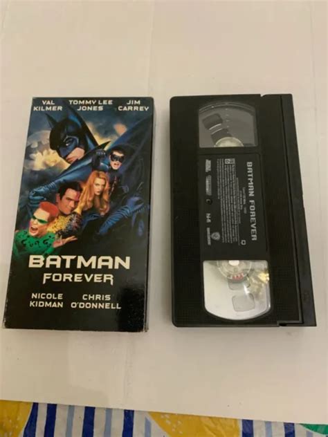 Batman Forever Vhs Video Tape Val Kilmer Picclick Uk