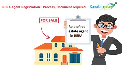 Process, Document required for RERA Registration for Agents Online India