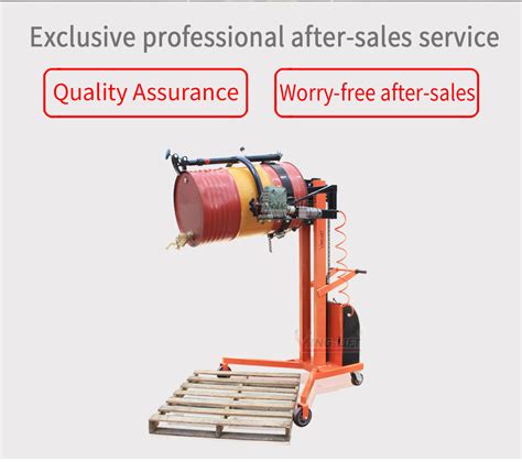 Electric Hydraulic Lifting And Lowering V Shaped Drum Lift Wuxi