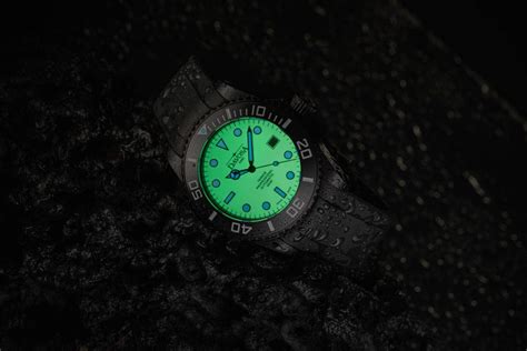 Full Lume Dial Watches The Luminescent Elite Microbrand Watch World