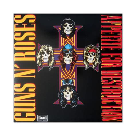 Guns N Roses Appetite For Destruction Vinyle