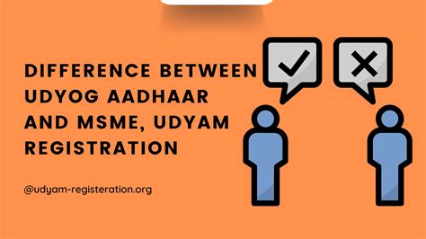 Difference Between Udyog Aadhaar And Msme Udyam Registration